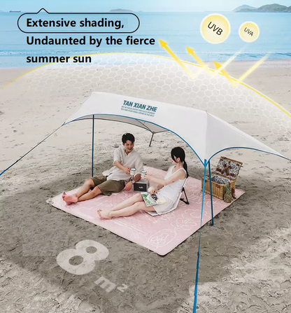 Canopy Tent – Ultra-Lightweight Outdoor Camping Shade with Silver Coating