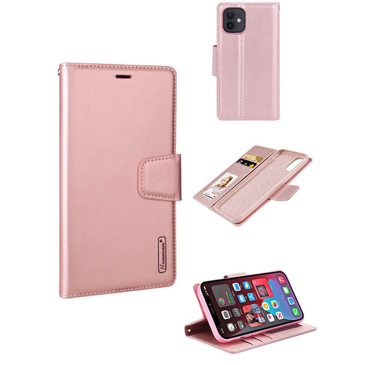 Suitable for Phone Hanman Mill Series Leather Wallet Flip Case