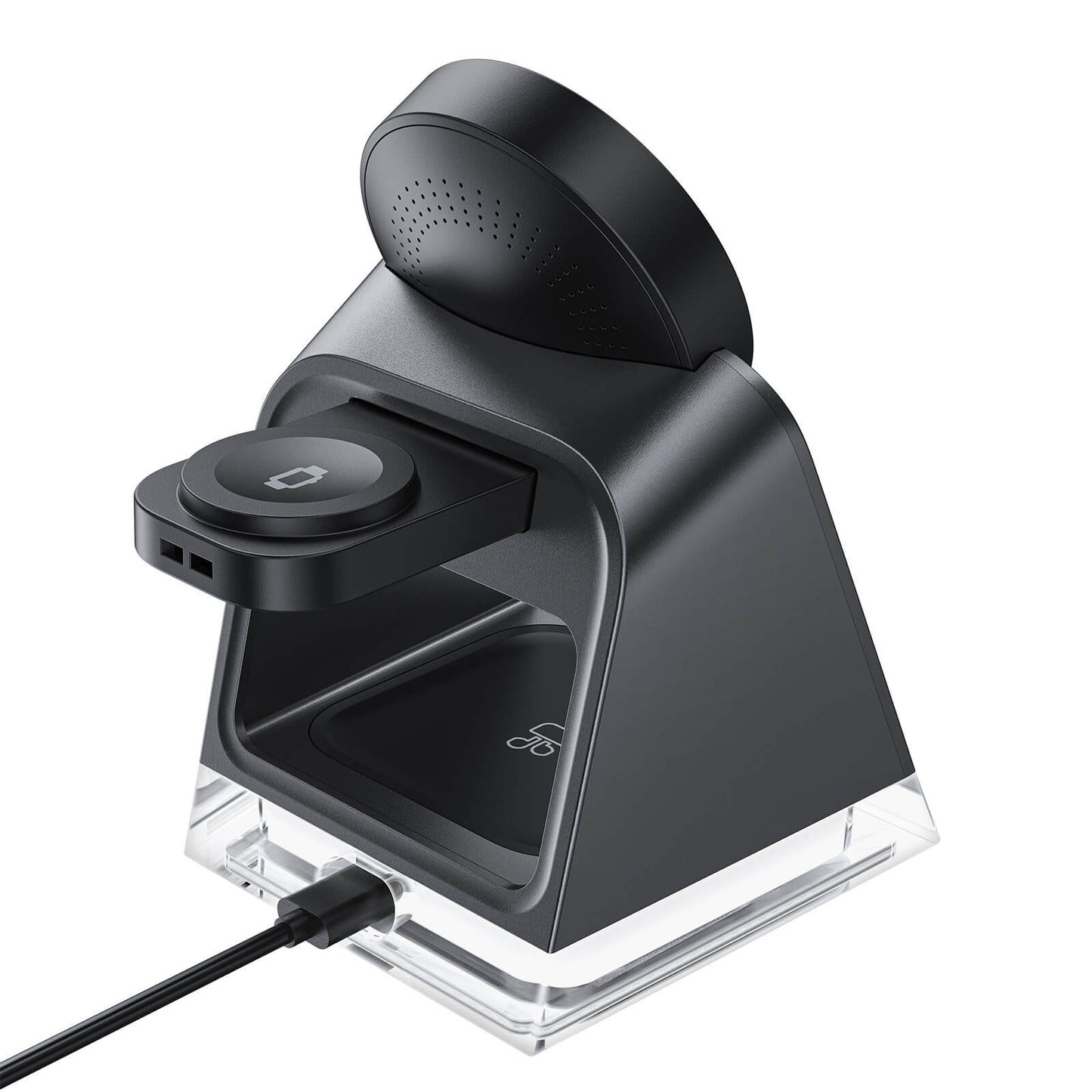 Acefast 3-in-1 15W Fast Wireless Magsafe Charging Stand with Ambient Light E17