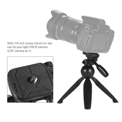 Yunteng Selfie Stick Camera Tripod with Microphone Clamp & Phone Holder VCT-2280