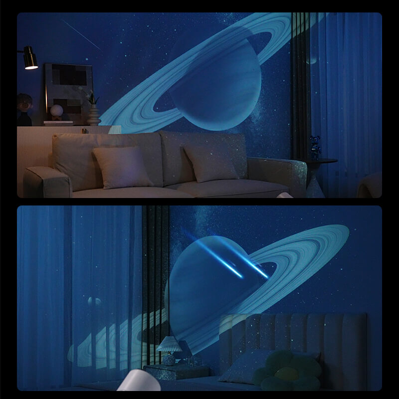 Mobie Timing Star Sky Projector Lamp with Built-In White Noise