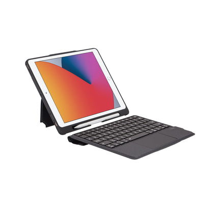 iPad 10.2" 10.5" Trackpad Bluetooth Keyboard with Detachable Stand Case