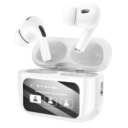 Hoco ANC True Wireless Earbuds with Smart Touch Screen EW72
