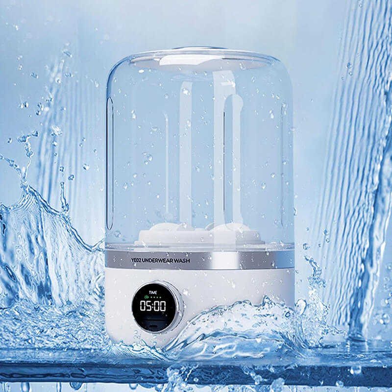 Mobie 1L Mini Wireless Portable Washing Machine For Bra Underwear Socks YE02