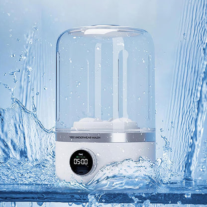 Mobie 1L Mini Wireless Portable Washing Machine For Bra Underwear Socks YE02