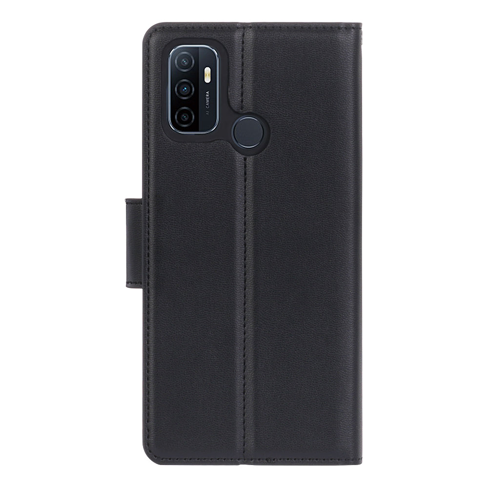 Hanman Mill Series Leather Wallet Flip Compatible with OPPO A53s 2020 Case