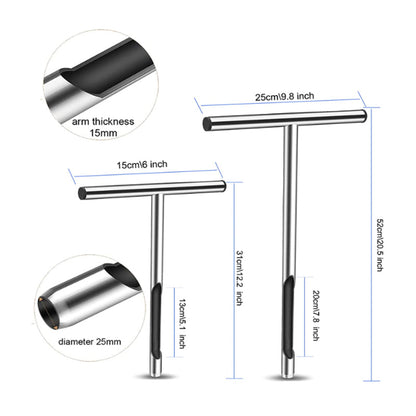 Soil Tube Sampler with Handle Comes Polished Inside Stainless Steel 304 12 inch