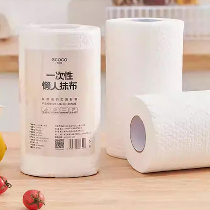 Mobie Heavy Duty Reusable Disposable Kitchen Cloths 100 Sheets E24156