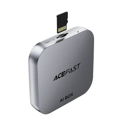 Acefast Wireless CarPlay Android Auto AI Box Adapter with Streaming Apps QC2