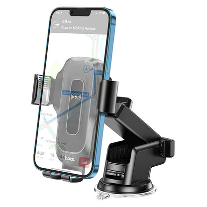 Hoco Wise Automatic Induction Wireless Fast Charging Car Phone Holder HW3