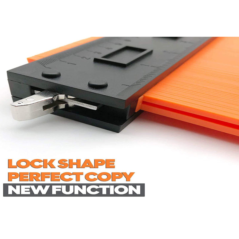 Contour Gauge Profile Tool with lock Master Outline Gauge Measuring Simple ... 2