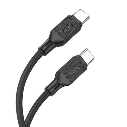 Hoco Cool 60W Silicone Charging Data Cable for Type-C to Type-C X90