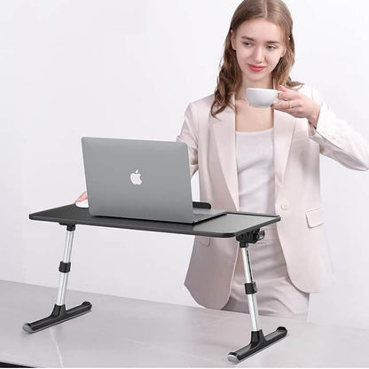 Mobie Multifunctional Adjustable Laptop Desk with USB Cooling Fan Q5
