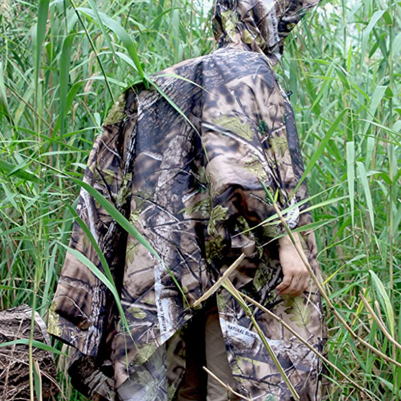 Rain Poncho Waterproof Raincoat with Hoods Rain Poncho C