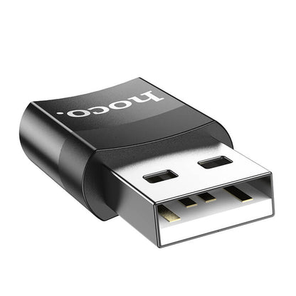 Hoco USB Male to Type-C Female USB2.0 Adapter UA17