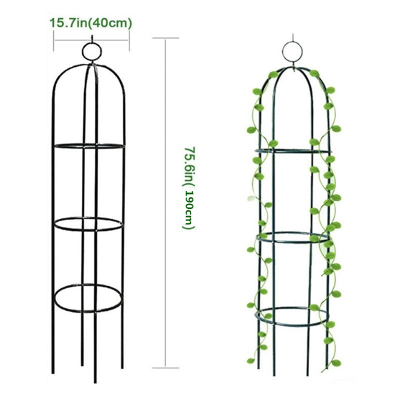 Garden Trellis for Climbing Plants Outdoor Indoor Tall Garden Tower Trellis