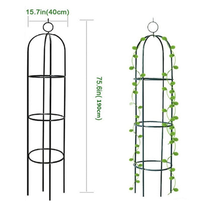 Garden Trellis for Climbing Plants Outdoor Indoor Tall Garden Tower Trellis