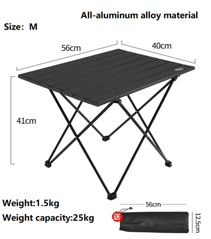 Aluminum Alloy Roll-Up Camping Table - PRI10116