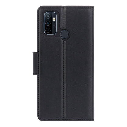Hanman Mill Series Leather Wallet Flip Compatible with OPPO A32 2020 Case
