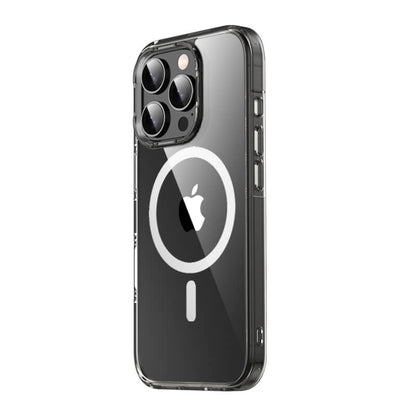 Aurora Series Crystal Transparent Magnetic Phone Case for Samsung S23 Ultra