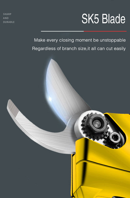 Cordless Electric Branch Scissors 25mm Pruning Shear Cutter