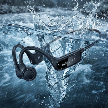 Acefast Bone Conduction IP68 Waterproof 8GB Built-in Memory Earphones N10