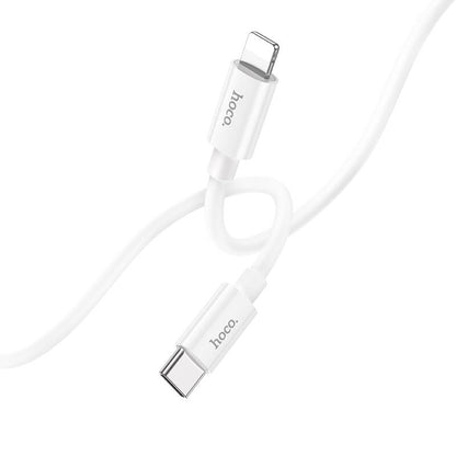 Hoco Magic Silicone PD Charging Data Cable Type-C to Lightning X87