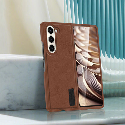 Lucas Series Premium Leather Compatible with Samsung Z Fold 7 2025 Case