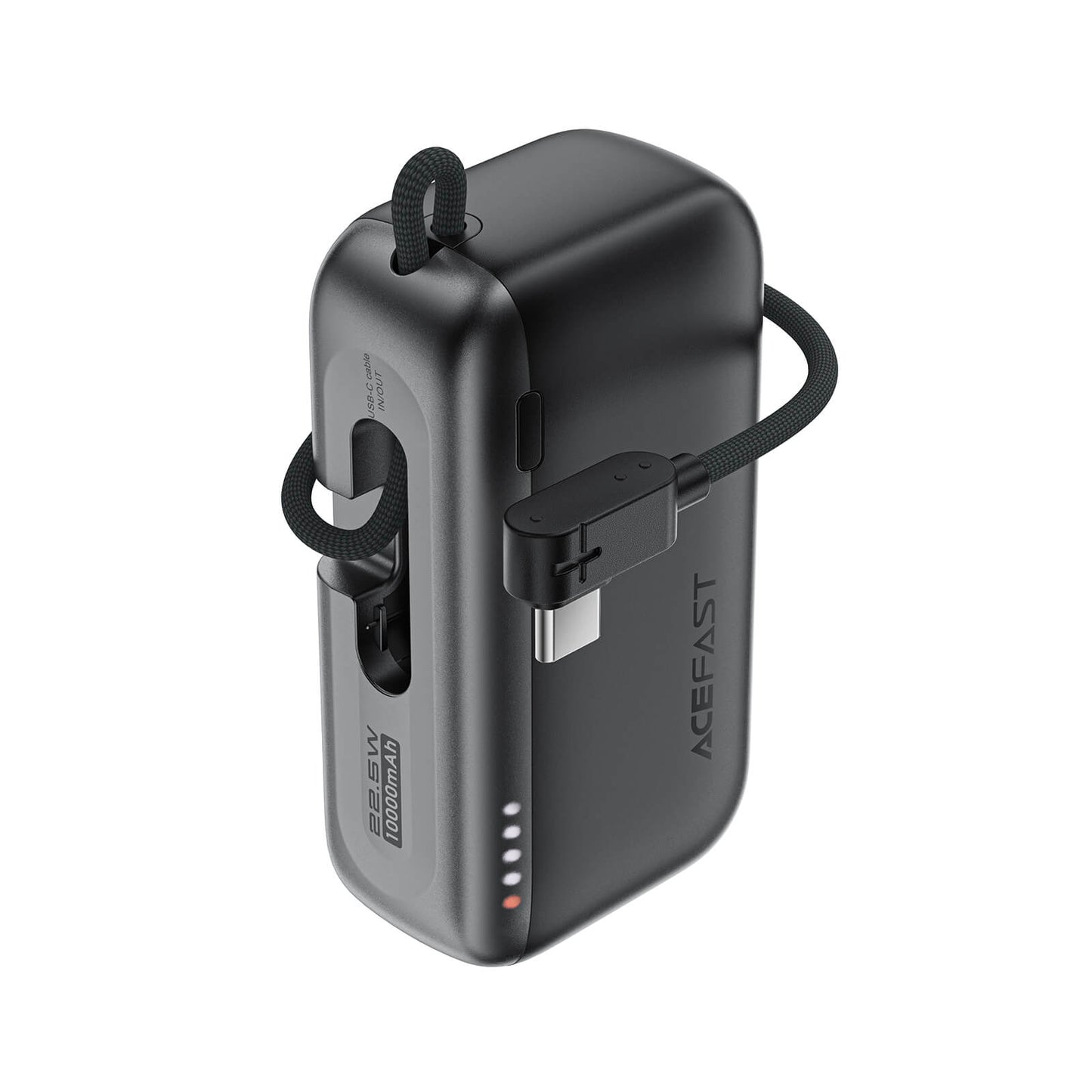 Acefast PD 22.5W Fast Charging 10000mAh Power Bank with Built in USB-C Cable M27