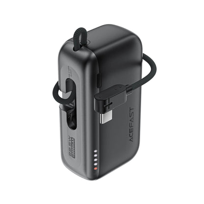 Acefast PD 22.5W Fast Charging 10000mAh Power Bank with Built in USB-C Cable M27