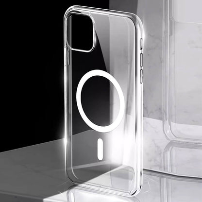 Crystal Magsafe Series Ultra-Thin Soft TPU Compatible with Samsung S25 Edge 2025 Case