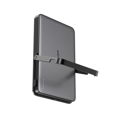 Acefast Magnetic Wireless Charging Power Bank with Stand 5000mAh M16
