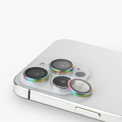 Suitable for Phone Series Halosure Multicolor Tempered Glass Individual Camera Lens Protector