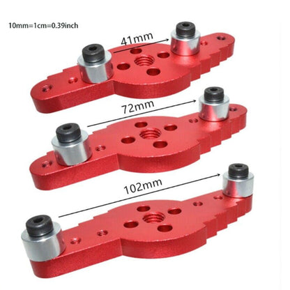 Woodworking center punching locator, wood board punching and marking two-in... 4