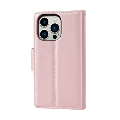 Hanman Miro Leather 2-in-1 Wallet Case with Magnetic Back Compaatible with iPhone 15 Pro