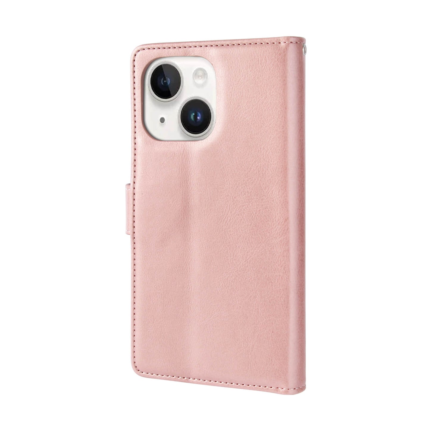 Suitable for Phone Hanman Mila Series Leather Dual Wallet Filp Case