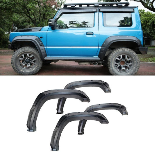 Fend Flares Compatible With SUZUKI JIMNY JB74 2018+, Arch Fend Flares Accessorie