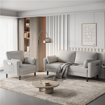 2-Seater Sofa and Armchair Set
