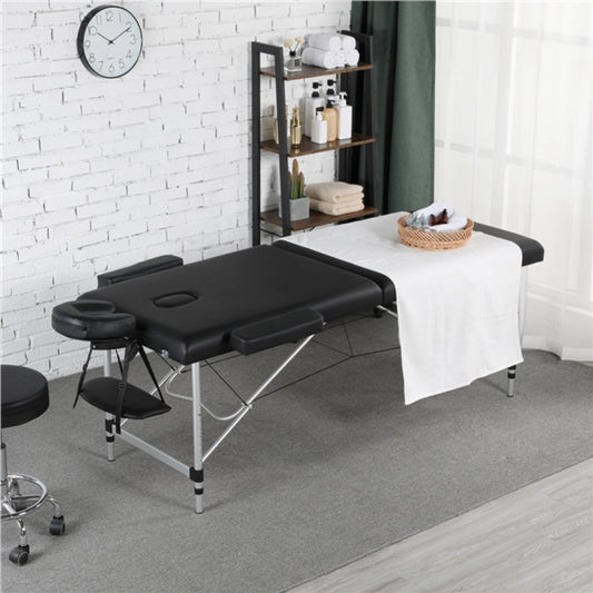 Portable 2 Fold Aluminum Massage Bed