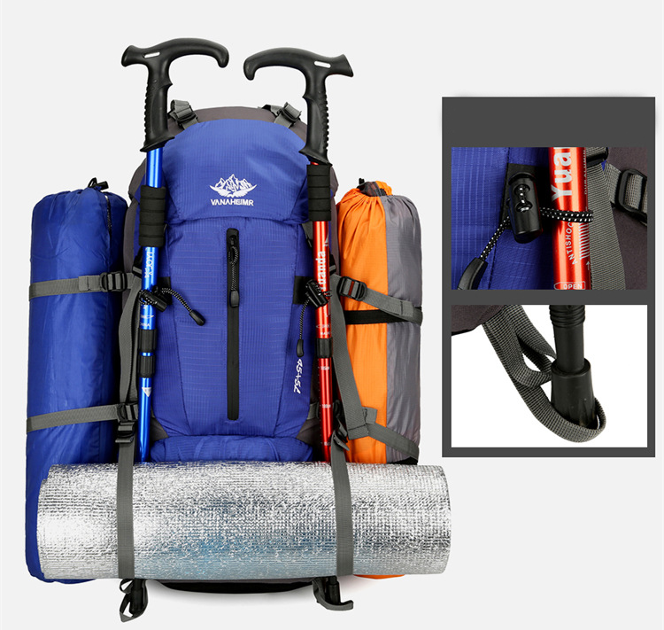 50L (45+5) Hiking Backpack – Waterproof Outdoor Camping & Climbing Daypack