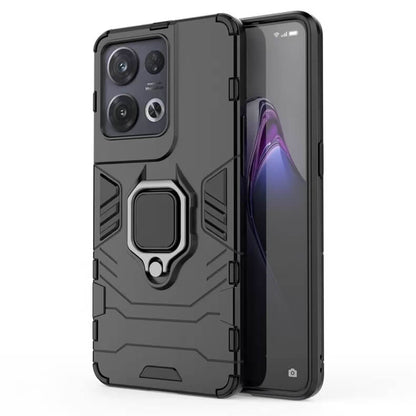 Armor Double Layer Ring Magnetic Kickstand Compatible with Samsung A01 2020 Case
