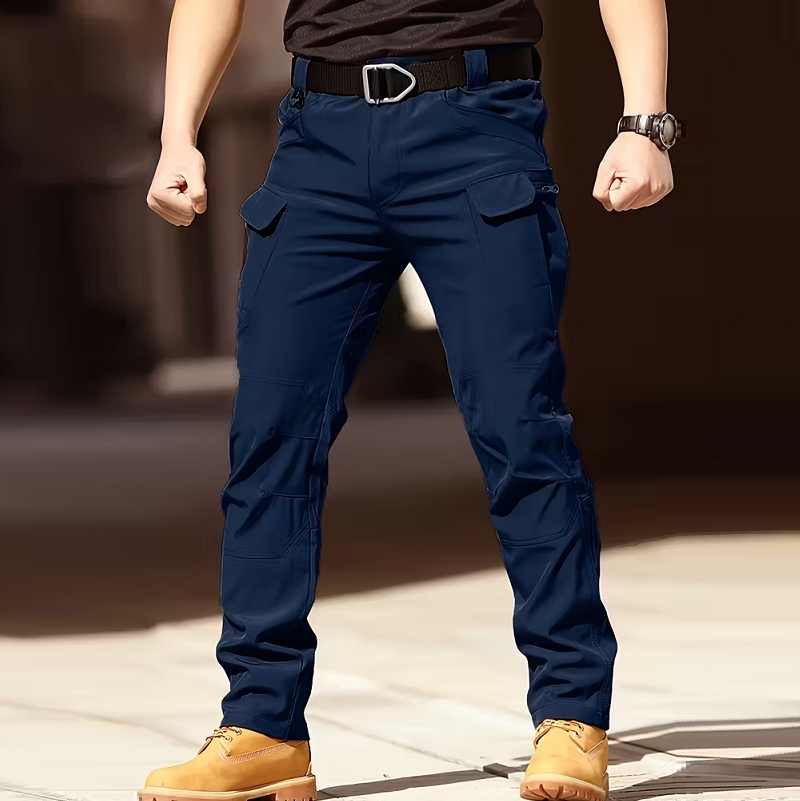 Men's Tactical Pants Water Resistant Flex Ripstop Cargo Pants Lightweight Hiking