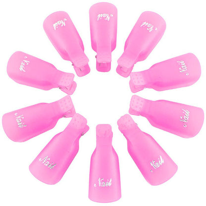 10PCS Nail Polish Remover Clip