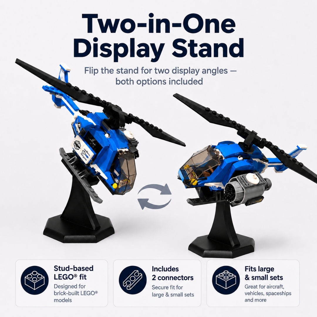 DisplayX 45°, 10cm Universal Display Stand Compatible with LEGO®