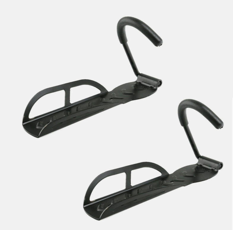 2pcs Wall Mount Bike Rack Vertical Bicycle Hook