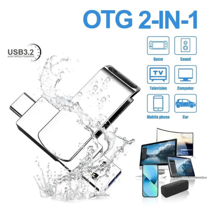 2TB - 4TB USB 3.2 Waterproof Flash Drive