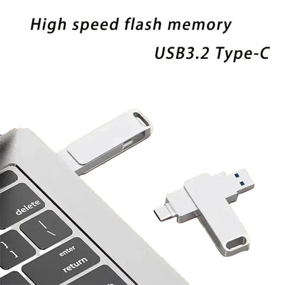 2TB - 4TB USB 3.2 Waterproof Flash Drive