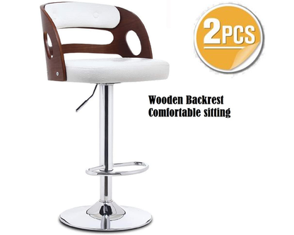 Bar Stool Chairs Armchair High Stool Modern 2PCS