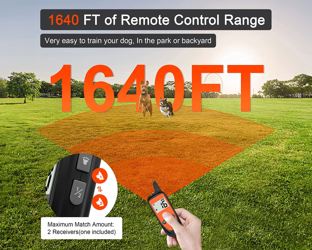 Dog Training Anti Bark Collar with Remote