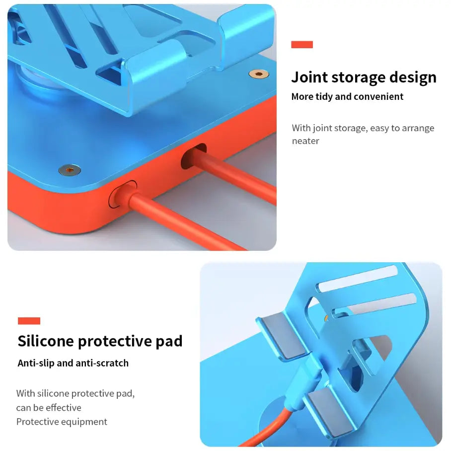 3-in-1 Adjustable Switch 2 Stand | Foldable Gaming Dock & Desktop Holder